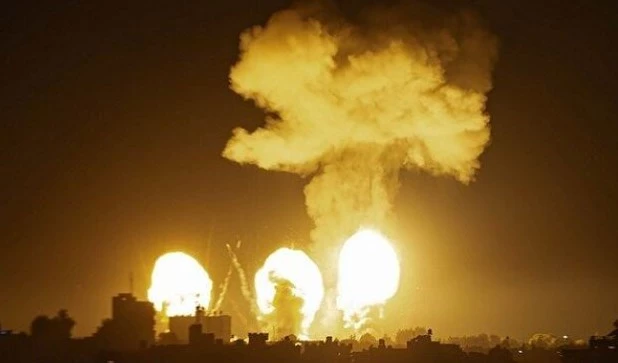 طيران الكيان “المحتل” يشن غارات جوية على قطاع غزة